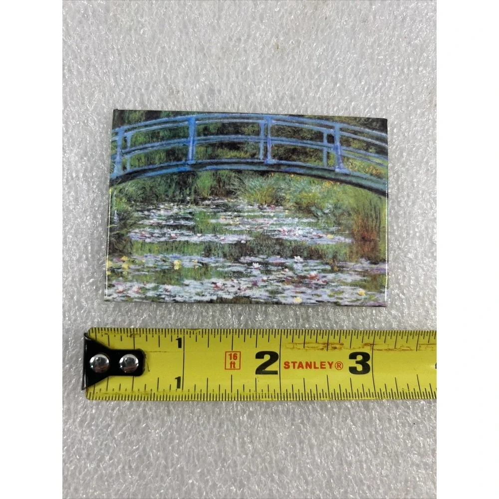 Le Point Japonais 1899 Japan Bridge Claude Monet Souvenir Refrigerator Magnet